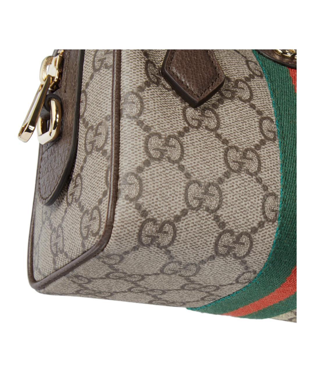 GUCCI Коричневая сумка через плечо, фото 5