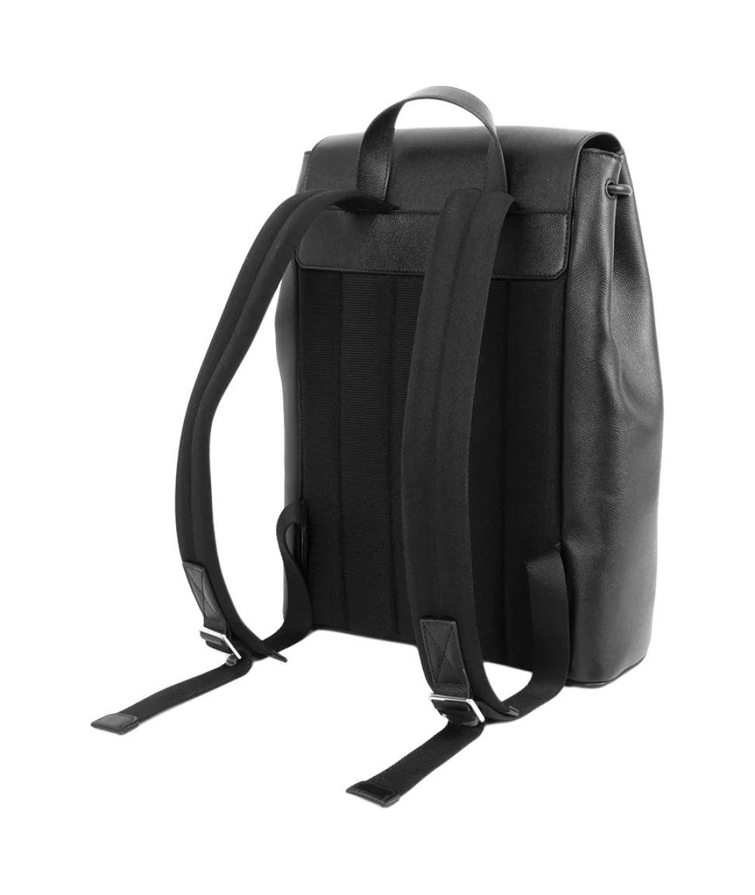 BURBERRY Черный кожаный рюкзак, фото 3