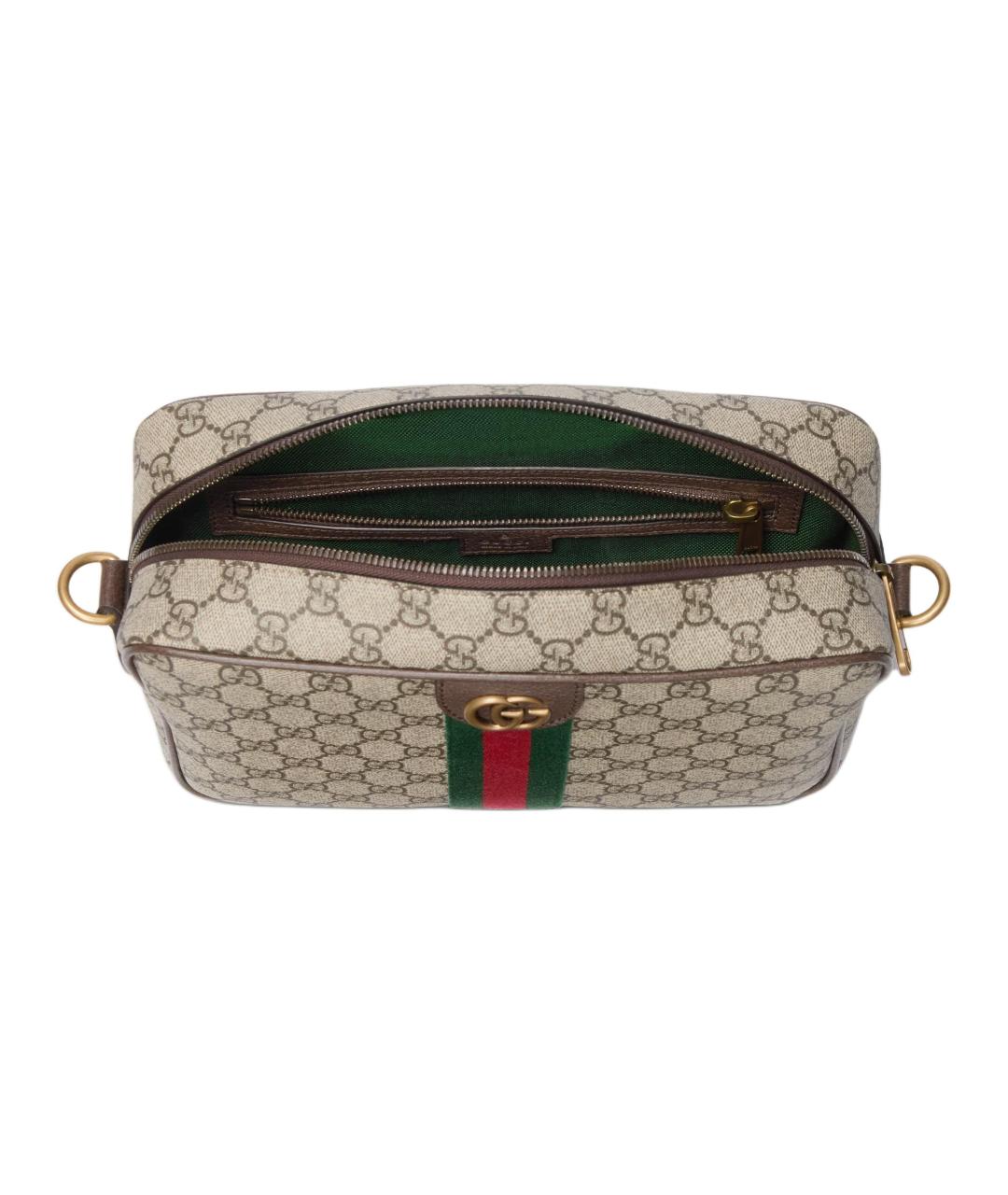 GUCCI Коричневая сумка на плечо, фото 5