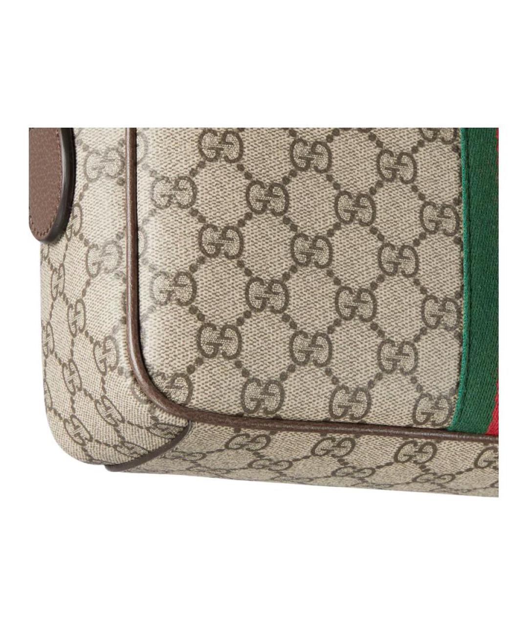 GUCCI Коричневая сумка на плечо, фото 6