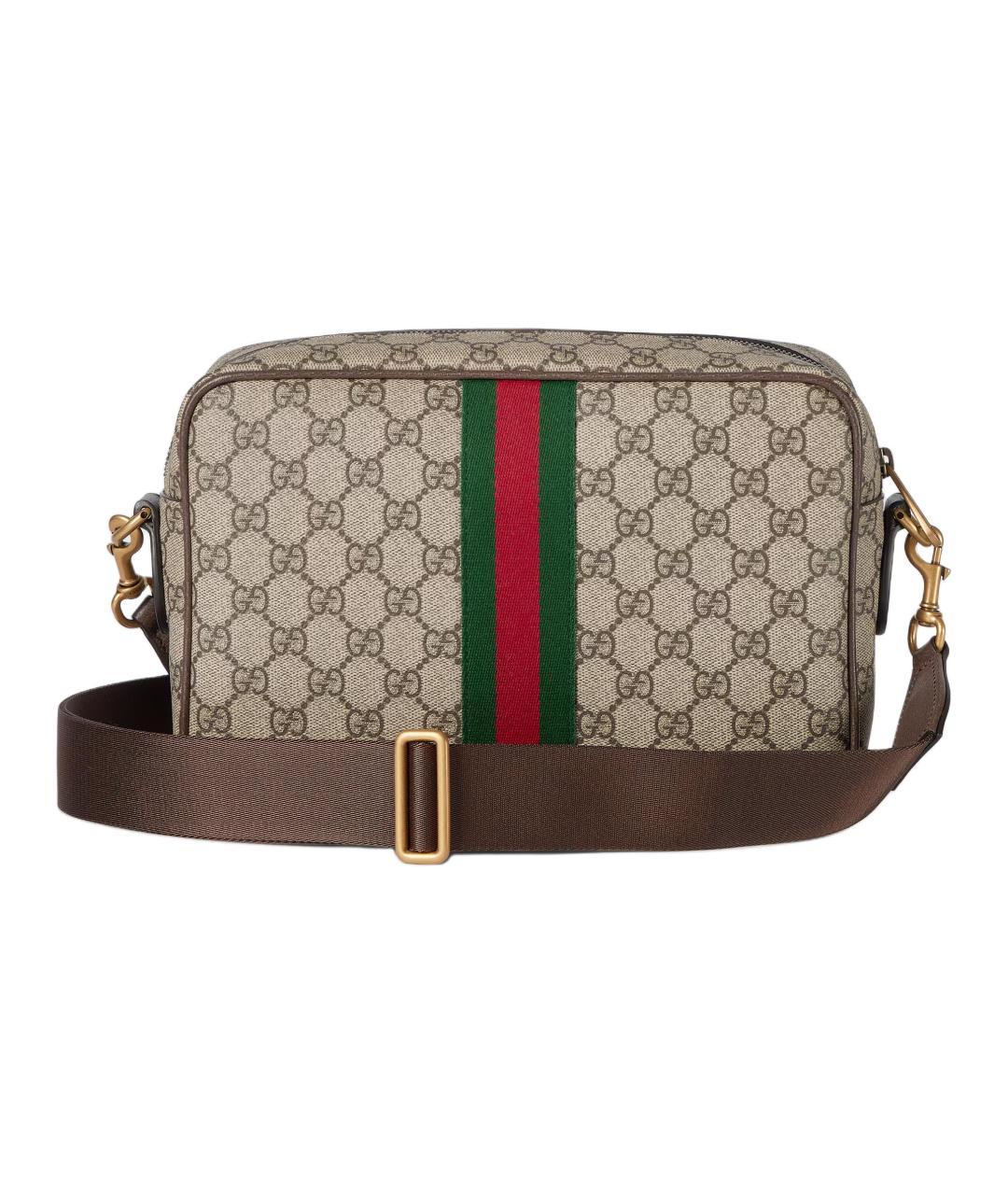 GUCCI Коричневая сумка на плечо, фото 4