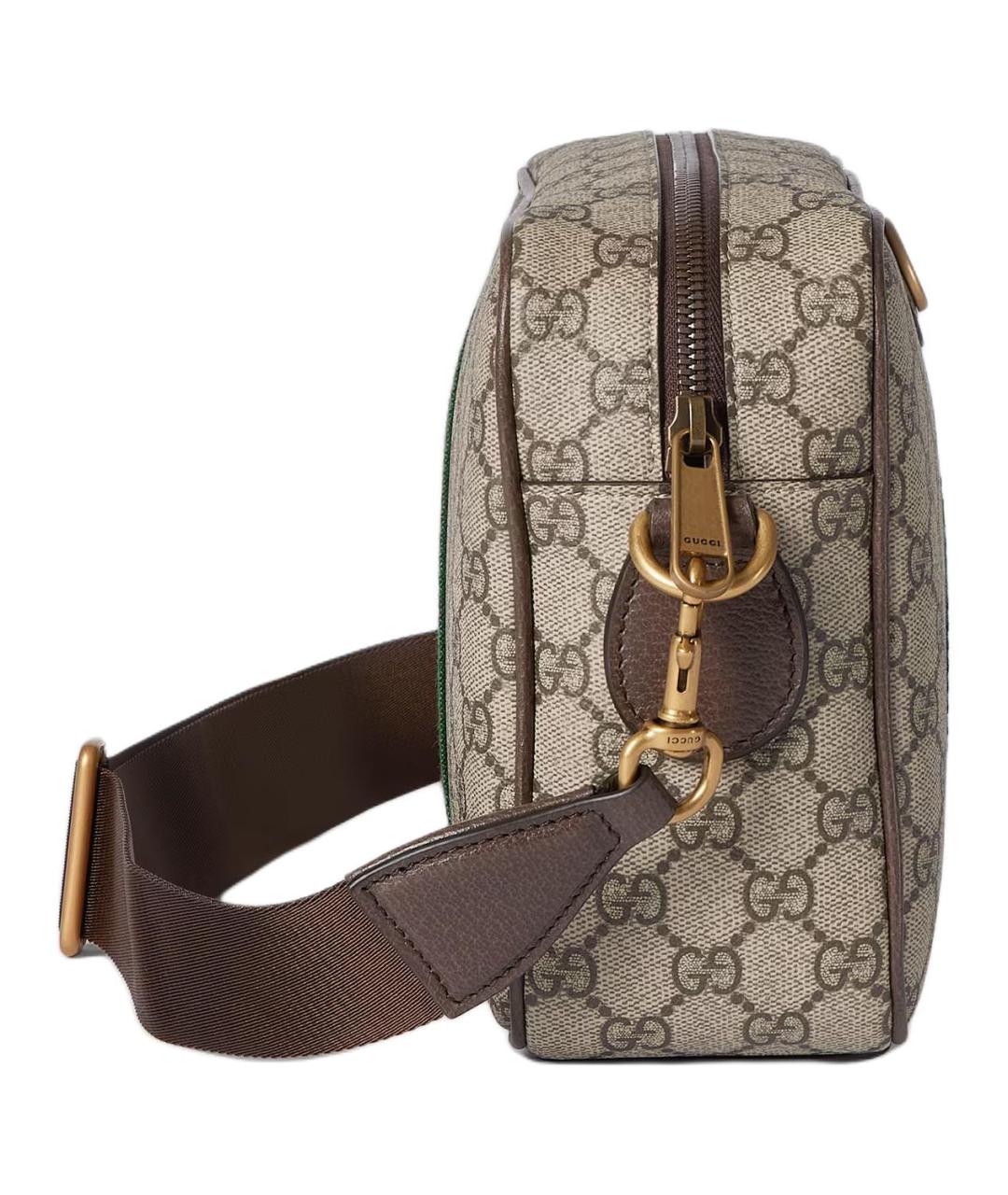 GUCCI Коричневая сумка на плечо, фото 3