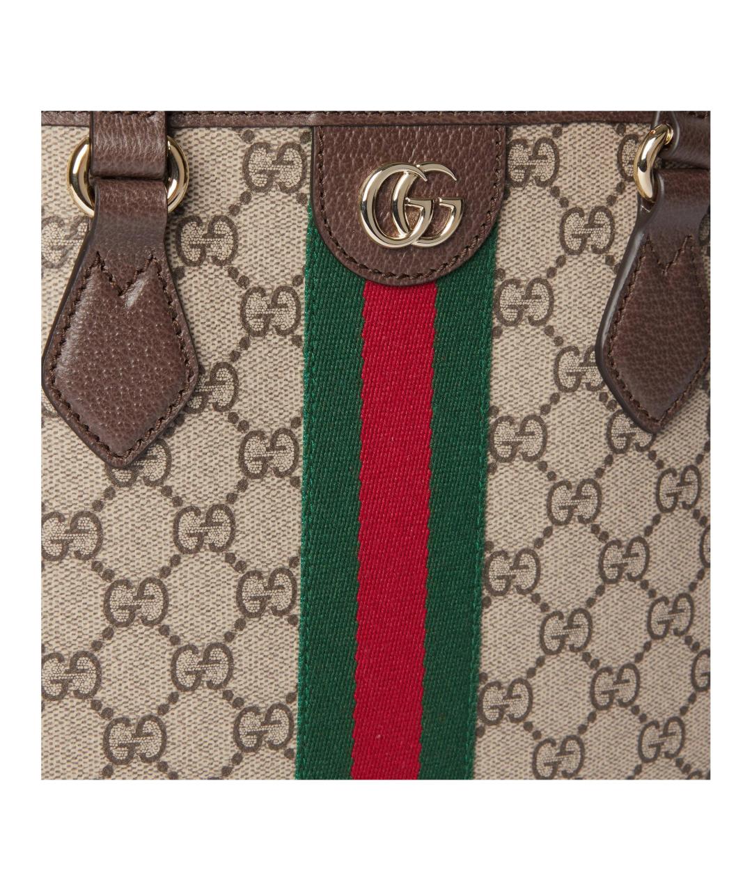 GUCCI Коричневая сумка через плечо, фото 4