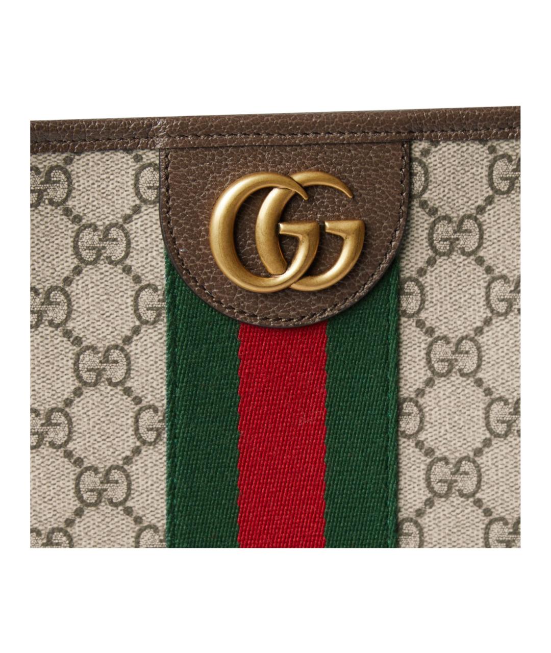 GUCCI Коричневая сумка на плечо, фото 6