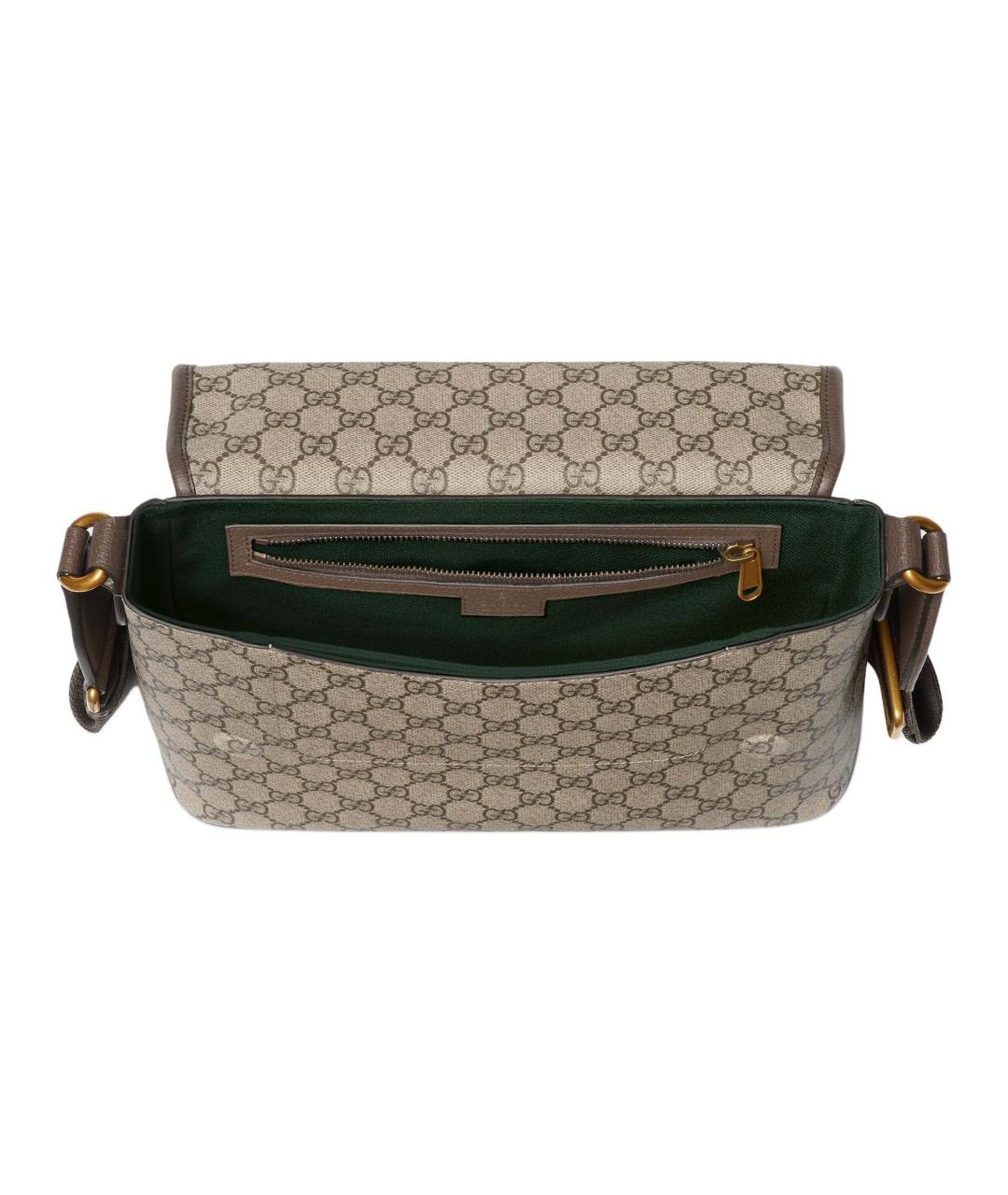 GUCCI Коричневая сумка на плечо, фото 5