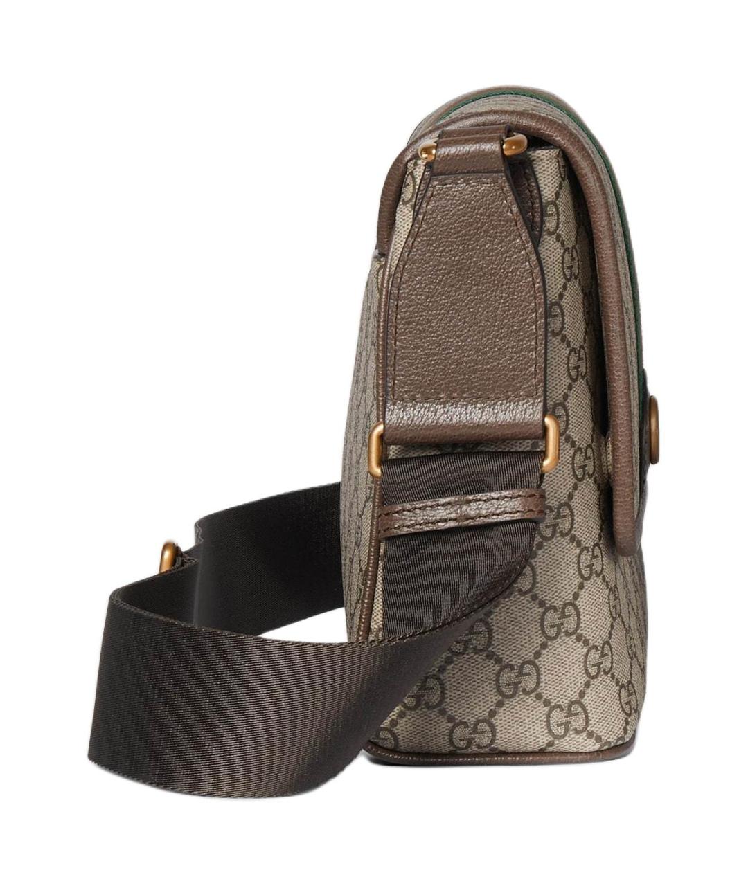 GUCCI Коричневая сумка на плечо, фото 3
