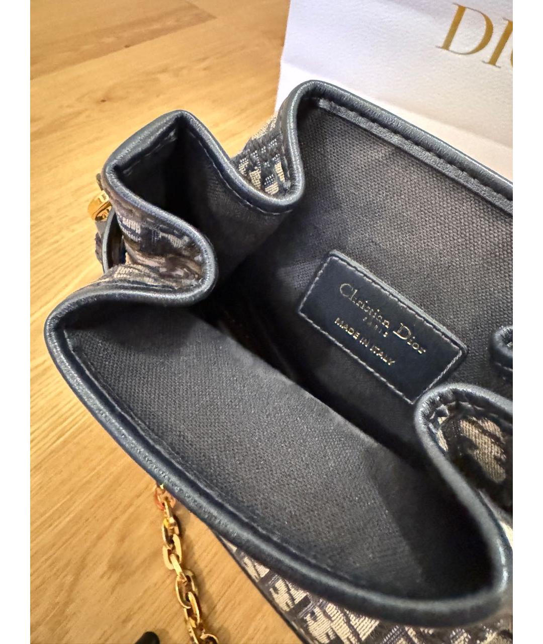 CHRISTIAN DIOR Мульти жаккардовая сумка через плечо, фото 4