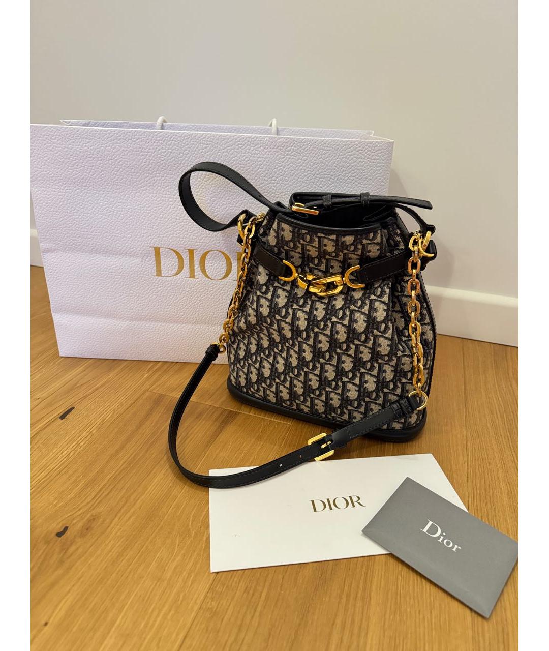 CHRISTIAN DIOR Мульти жаккардовая сумка через плечо, фото 5