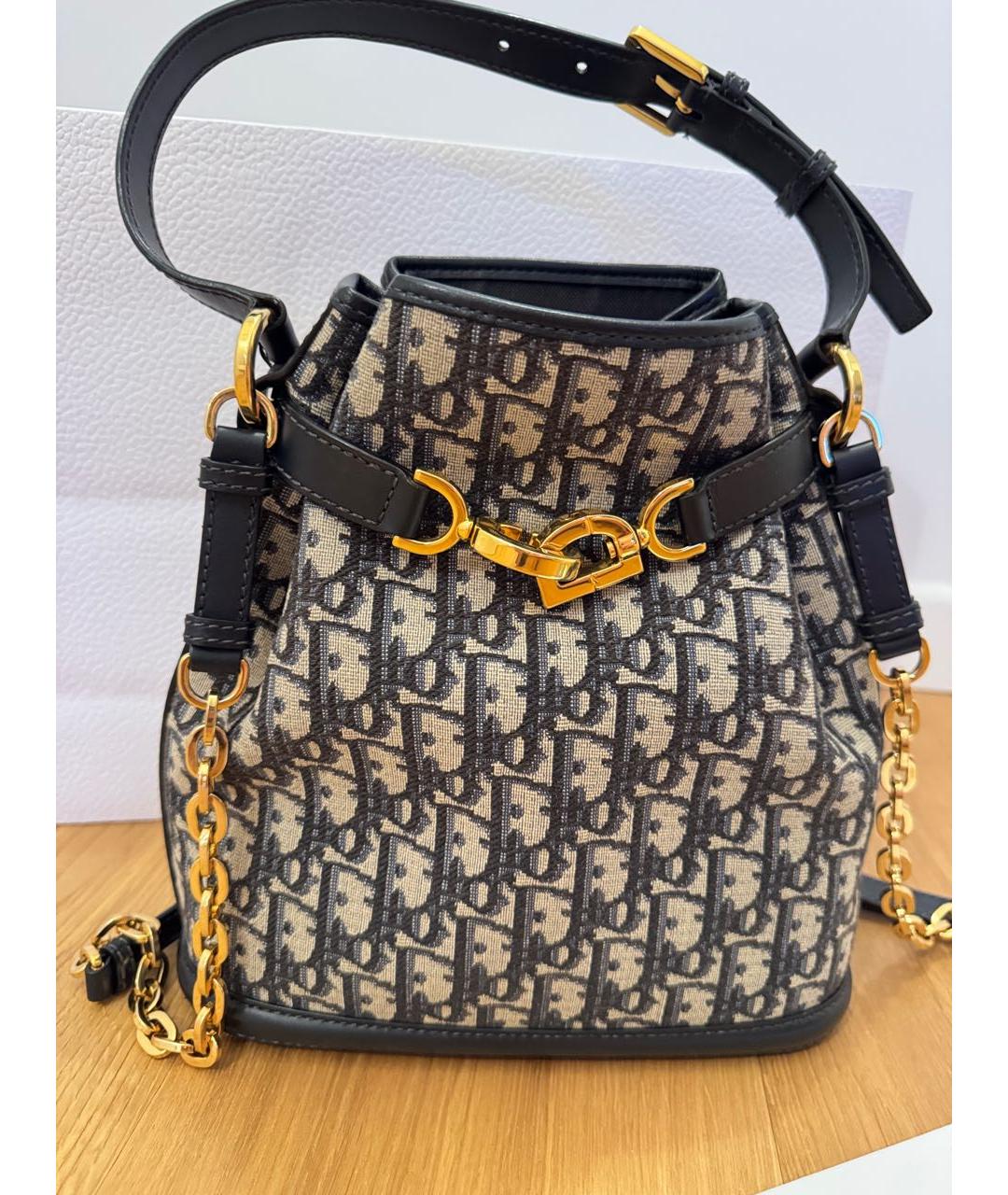 CHRISTIAN DIOR Мульти жаккардовая сумка через плечо, фото 9