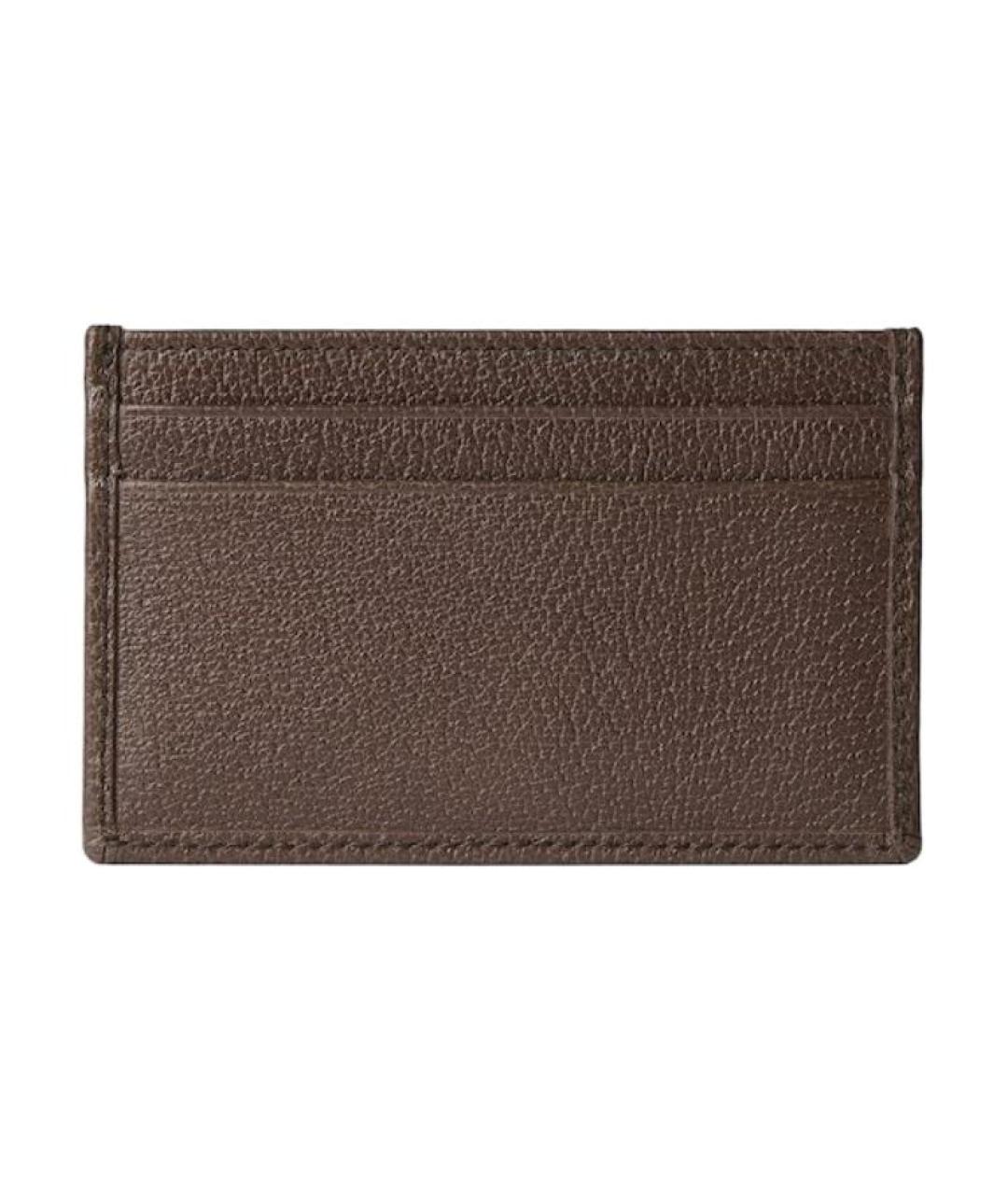 GUCCI Коричневый кардхолдер, фото 3