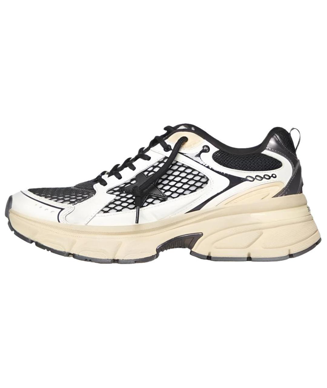 GOLDEN GOOSE DELUXE BRAND Черные низкие кроссовки / кеды, фото 2