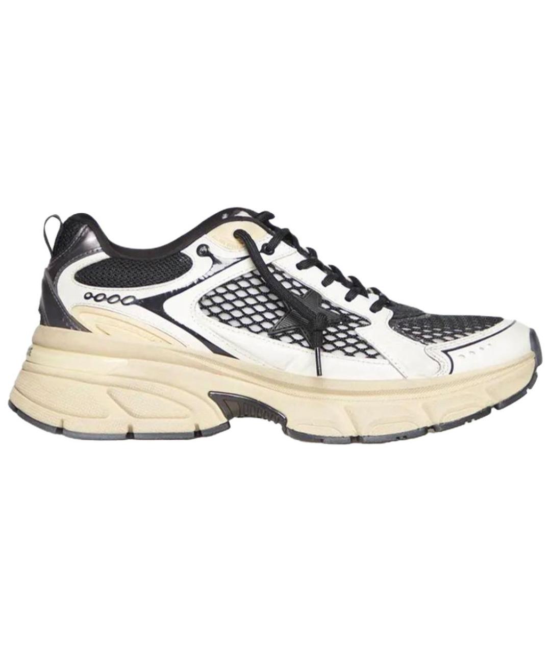 GOLDEN GOOSE DELUXE BRAND Черные низкие кроссовки / кеды, фото 1