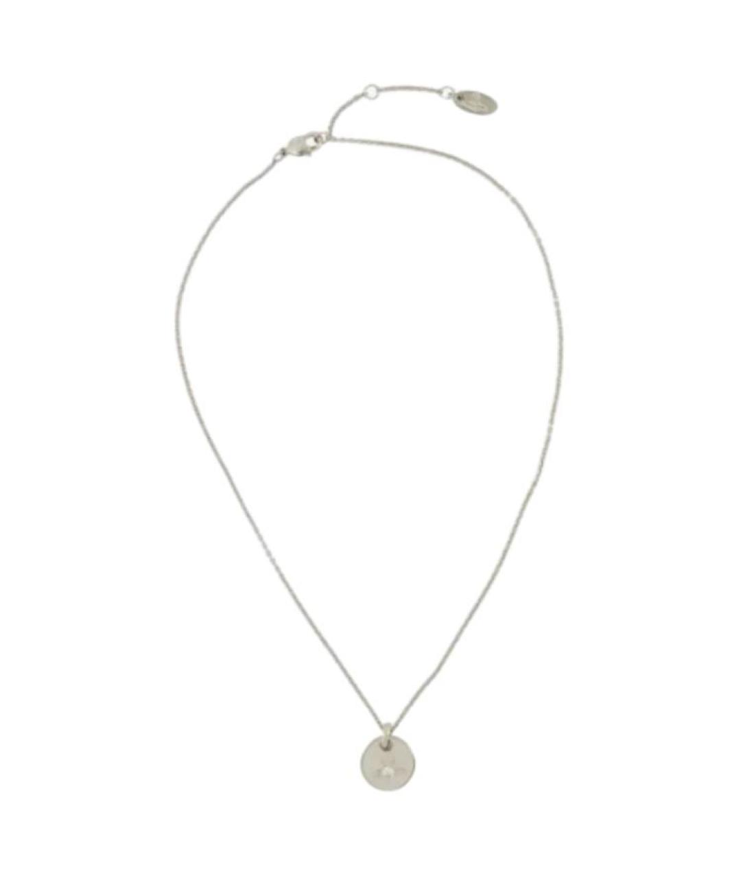 VIVIENNE WESTWOOD Серебряная металлическая цепочка, фото 2