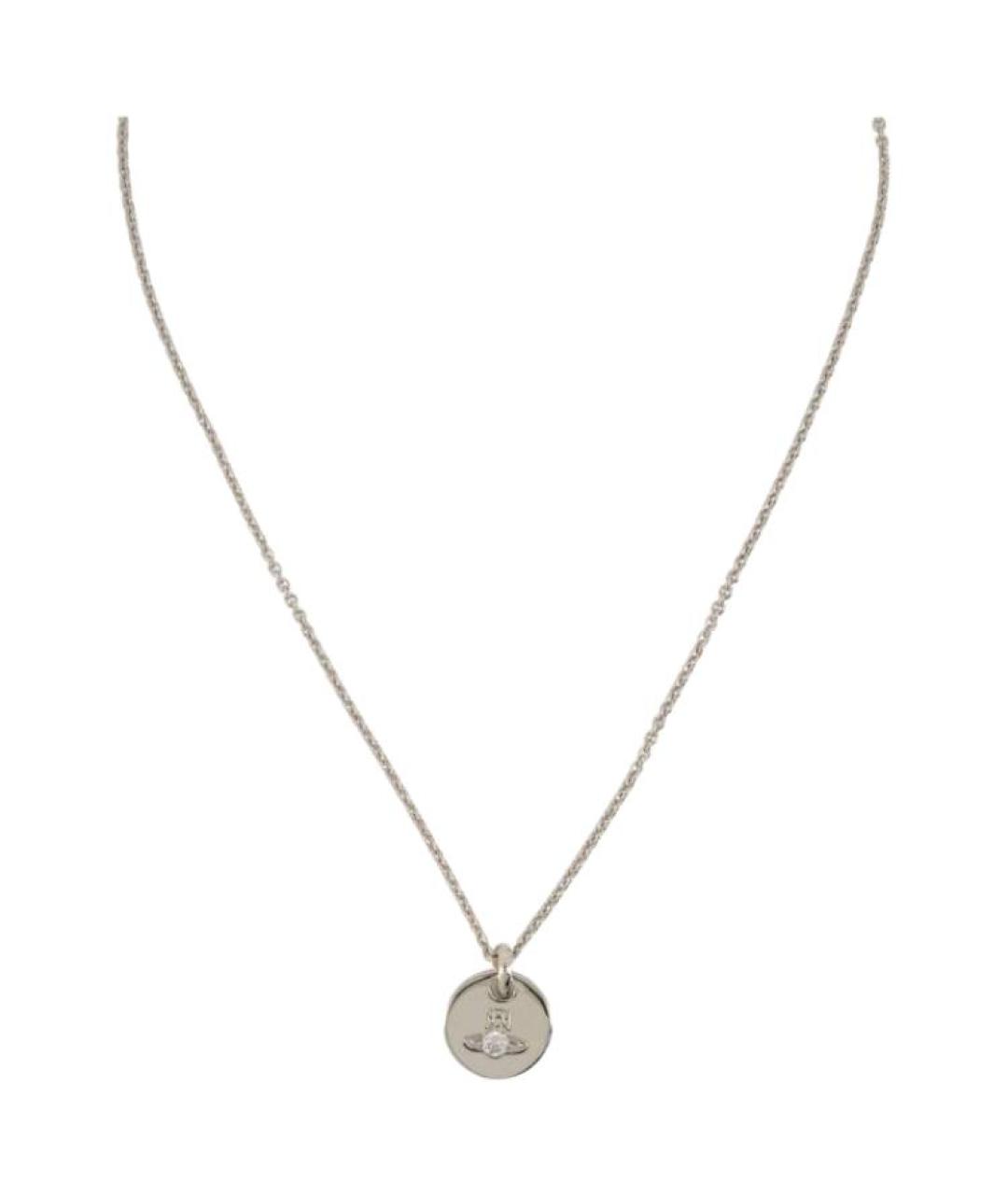 VIVIENNE WESTWOOD Серебряная металлическая цепочка, фото 1