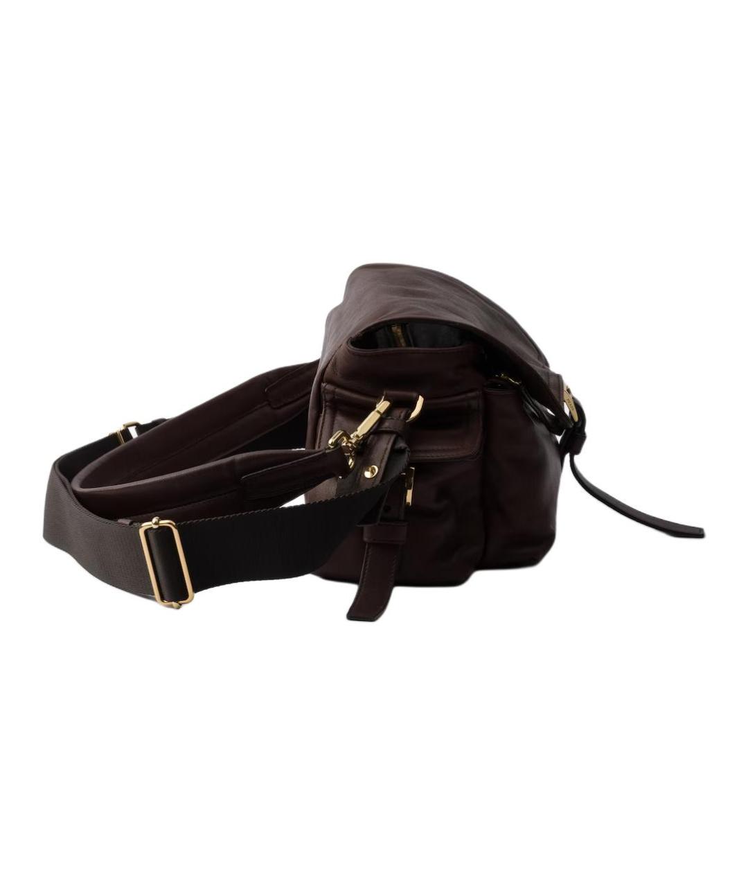 PRADA Коричневая сумка через плечо, фото 3