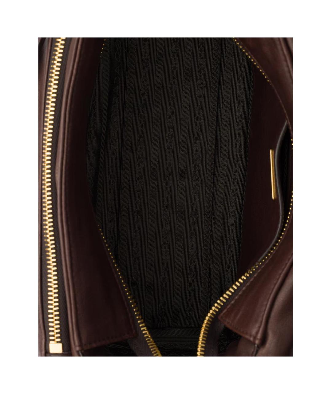 PRADA Коричневая сумка через плечо, фото 5