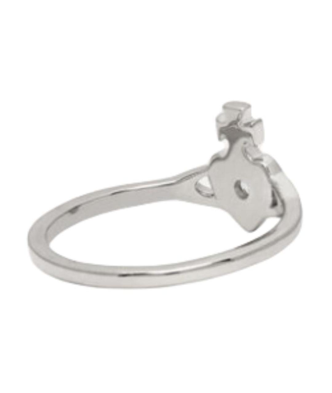 VIVIENNE WESTWOOD Серебряное платиновое кольцо, фото 2