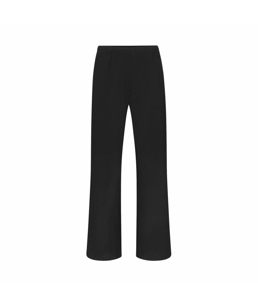 SKIMS Черные прямые брюки, фото 3