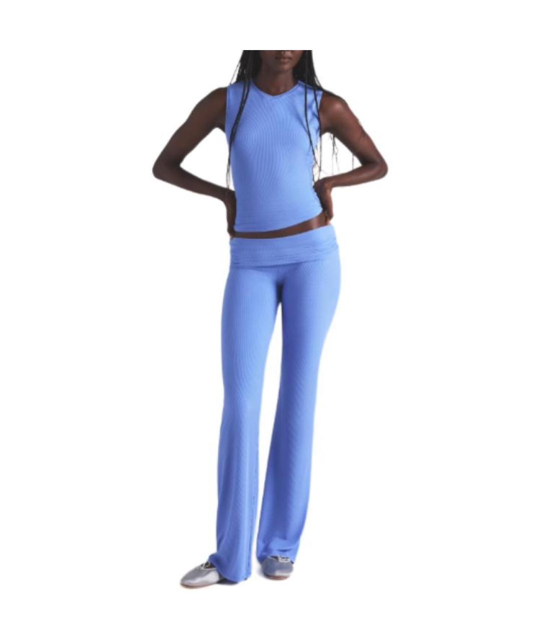 SKIMS Синяя майка, фото 2