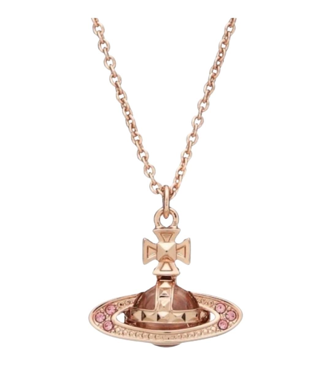 VIVIENNE WESTWOOD Золотая латунная цепочка, фото 1