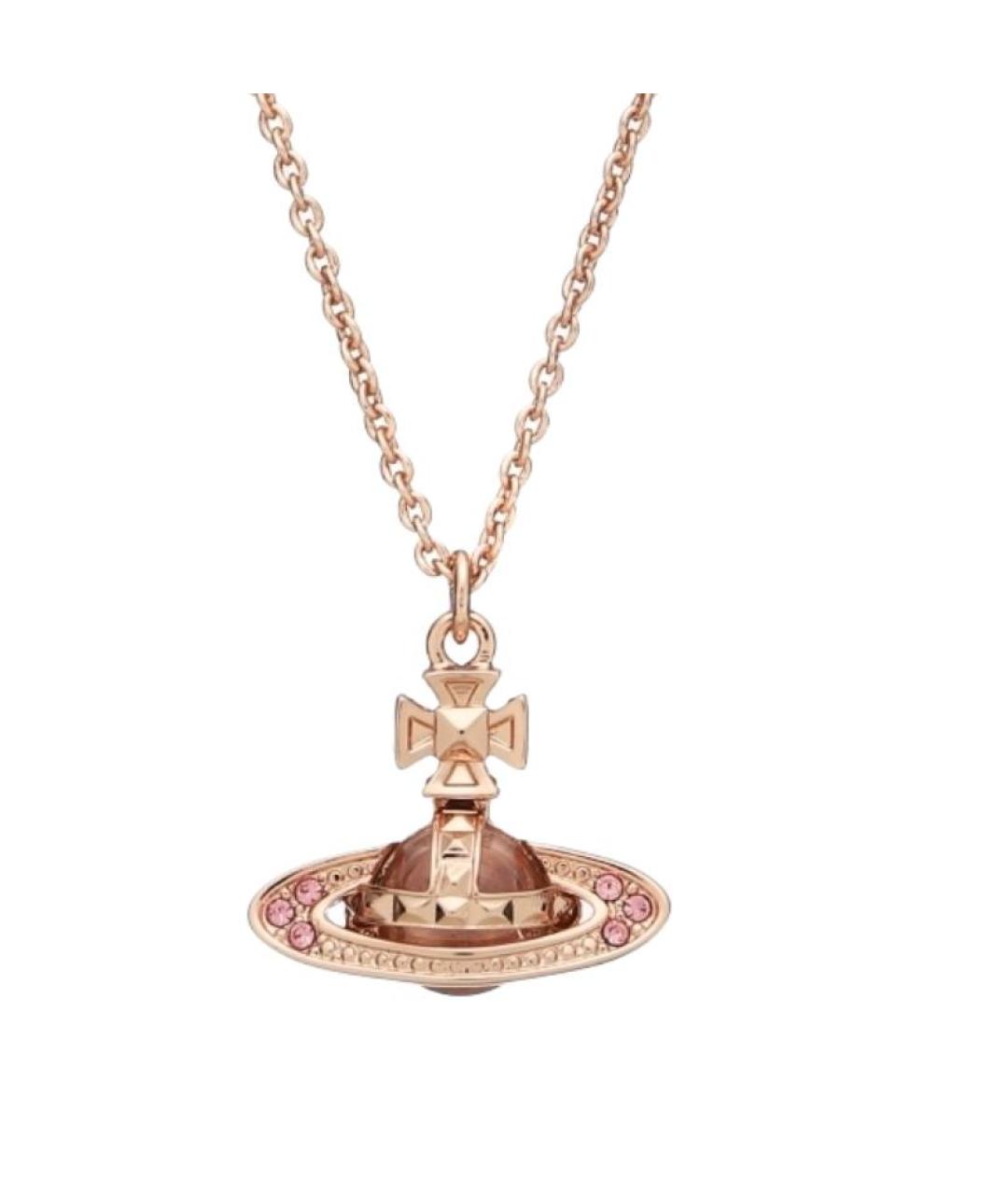 VIVIENNE WESTWOOD Золотая латунная цепочка, фото 3