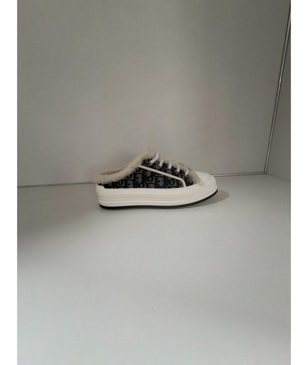 CHRISTIAN DIOR Темно-синие кеды, фото 9