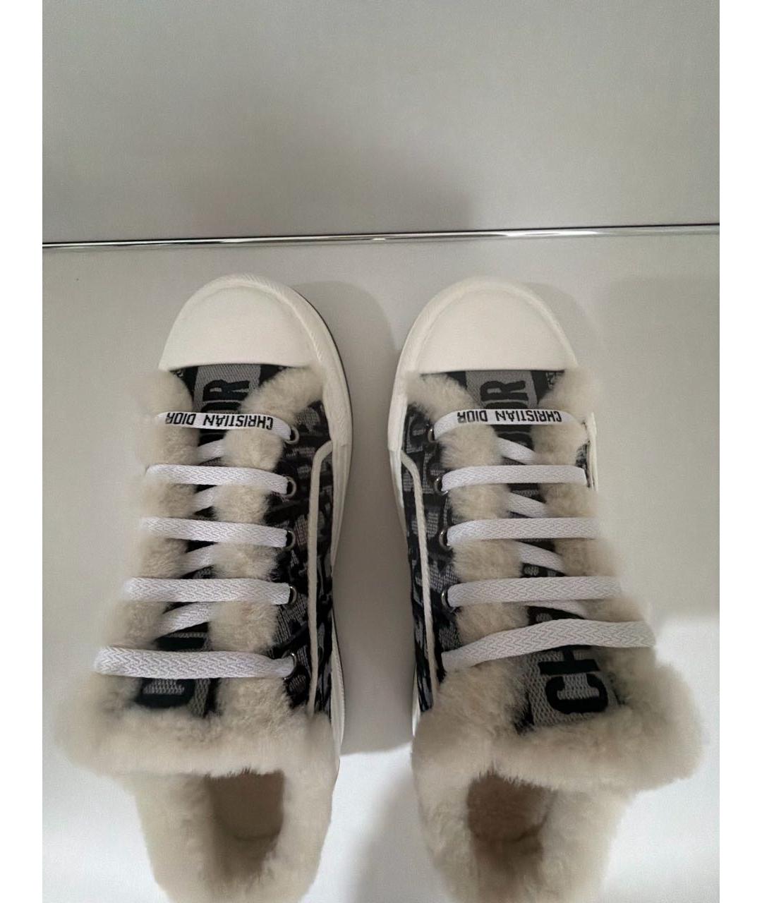 CHRISTIAN DIOR Темно-синие кеды, фото 5