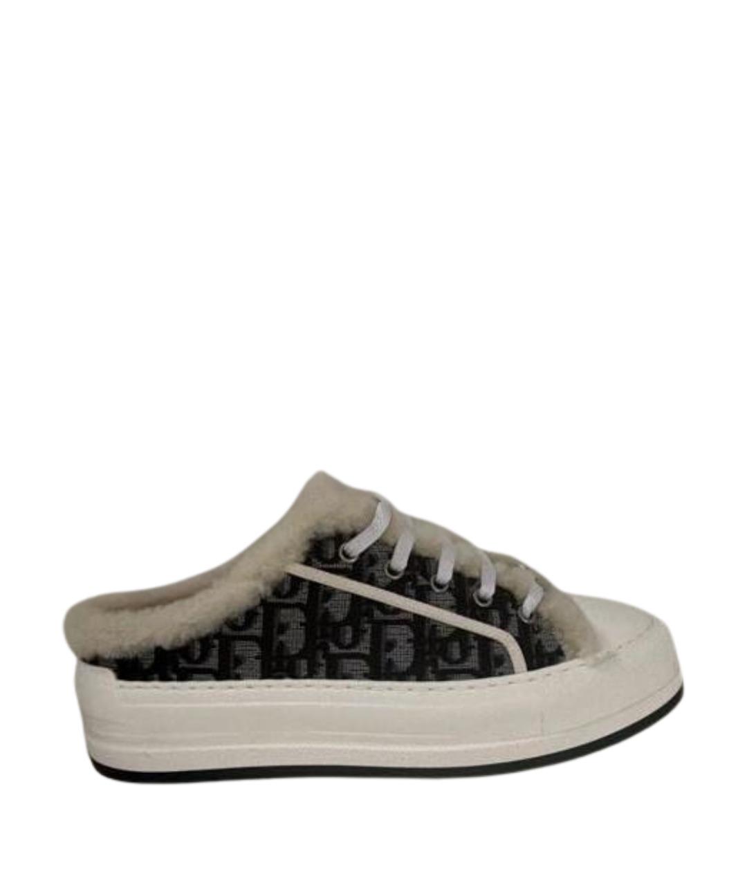 CHRISTIAN DIOR Темно-синие кеды, фото 1