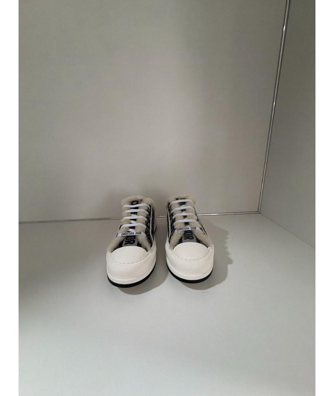 CHRISTIAN DIOR Темно-синие кеды, фото 2