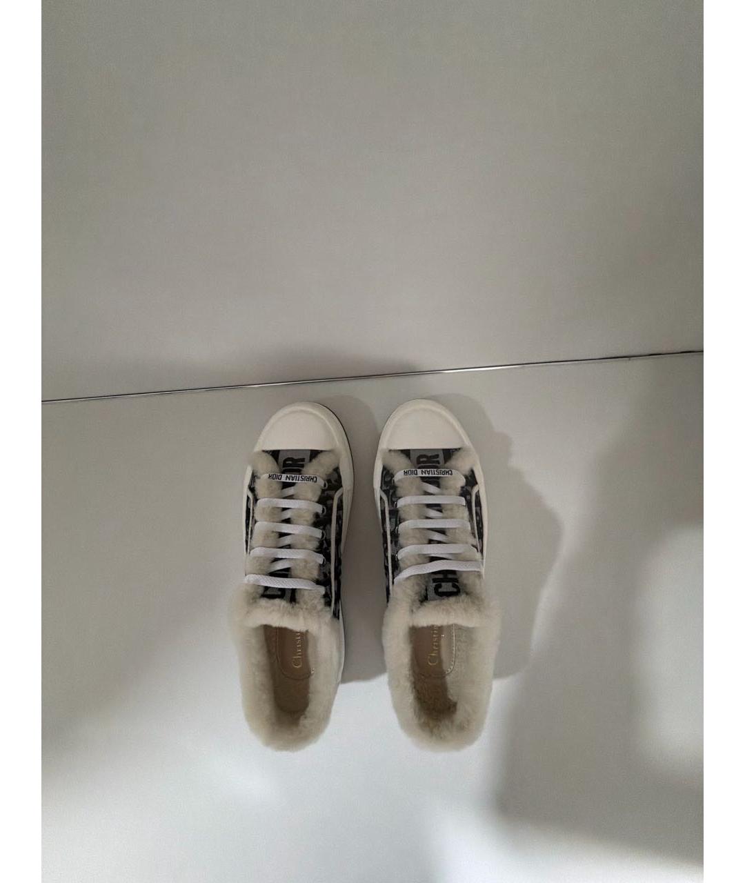 CHRISTIAN DIOR Темно-синие кеды, фото 3