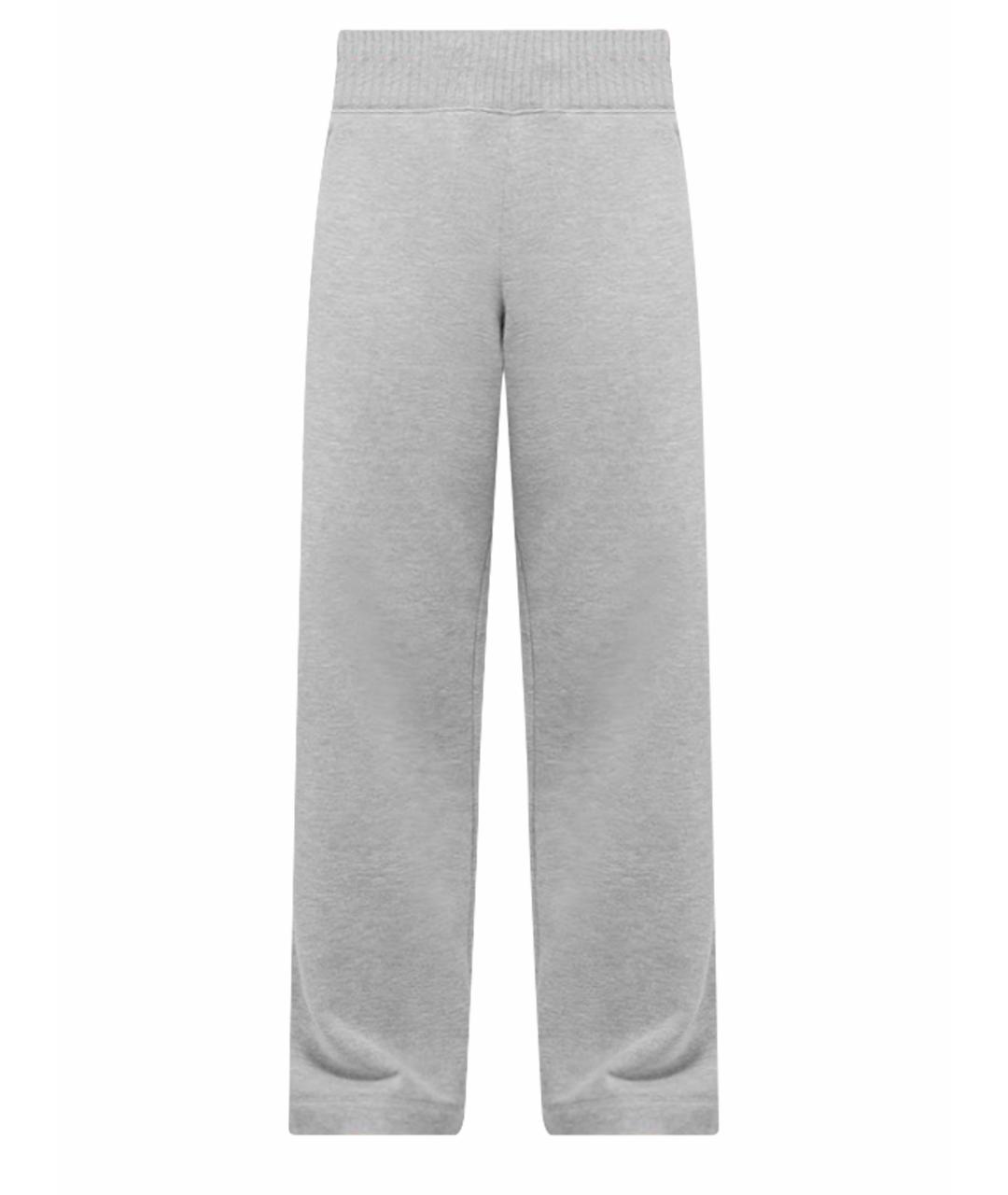 ALO YOGA Серые прямые брюки, фото 1