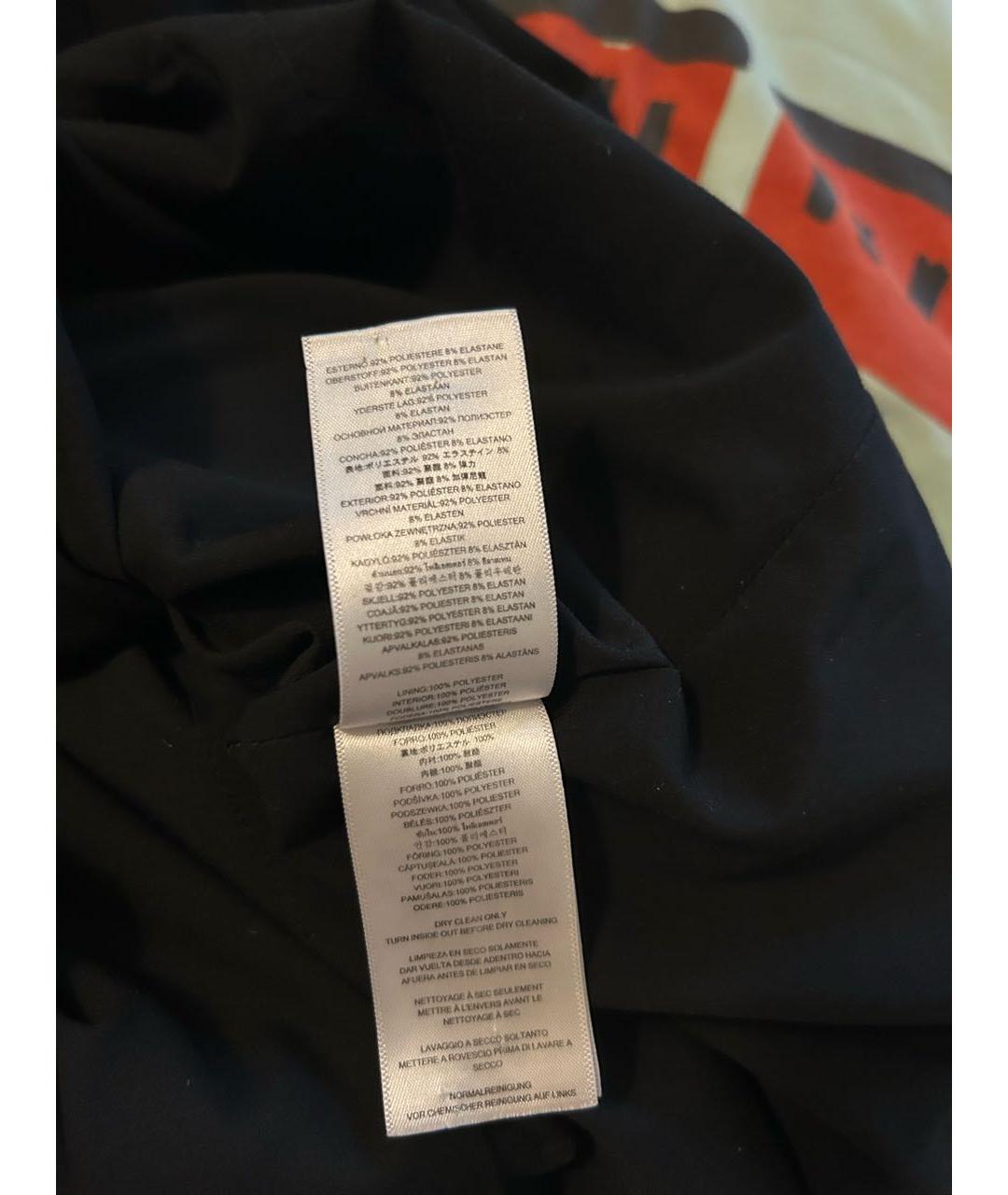 MICHAEL KORS Черное полиэстеровое повседневное платье, фото 5