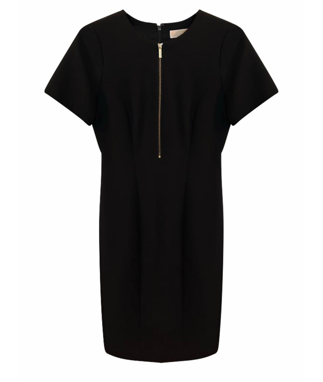 MICHAEL KORS Черное полиэстеровое повседневное платье, фото 1