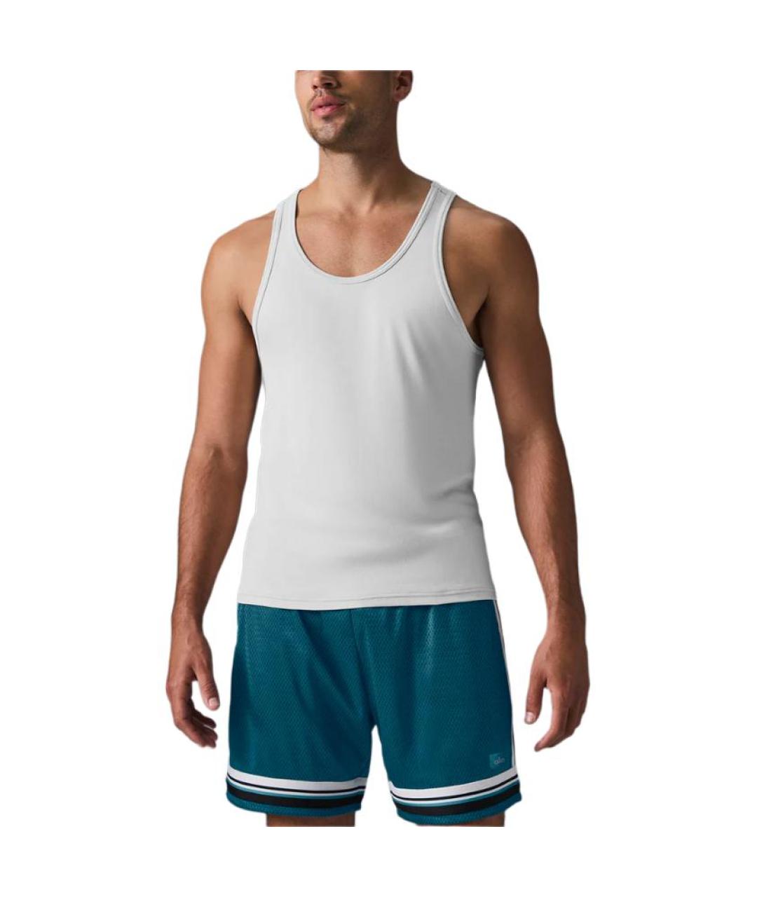 ALO YOGA Белая майка, фото 5