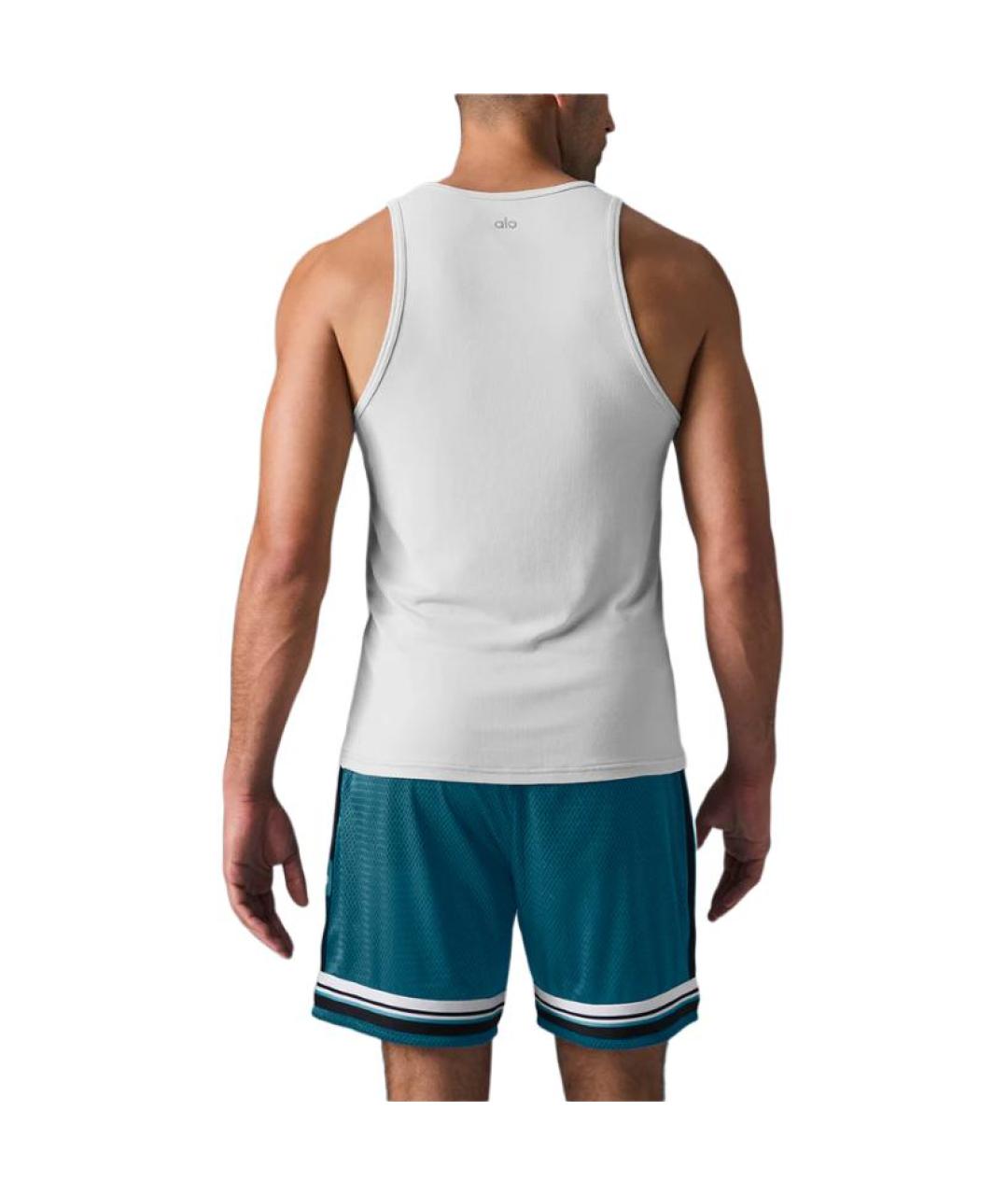 ALO YOGA Белая майка, фото 2