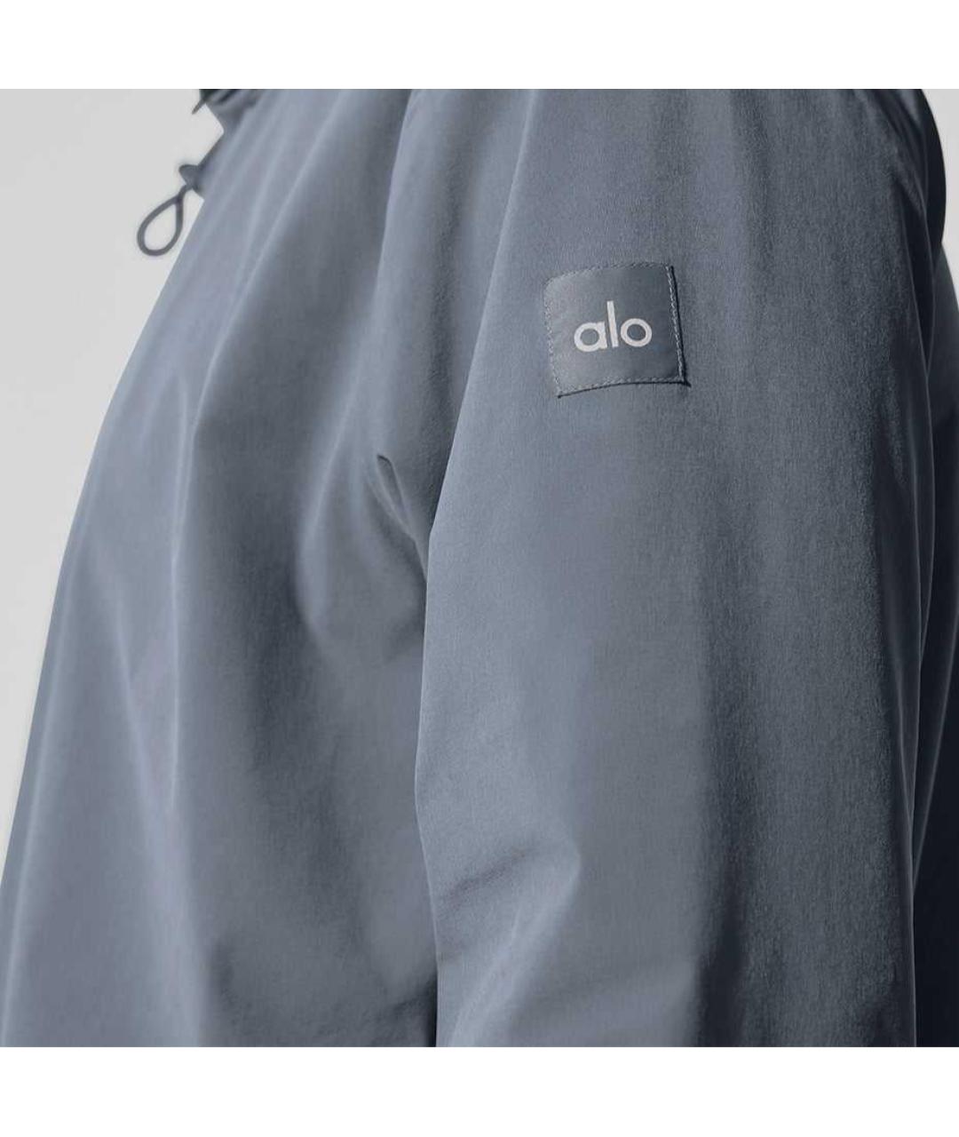ALO YOGA Серая полиамидовая куртка, фото 5