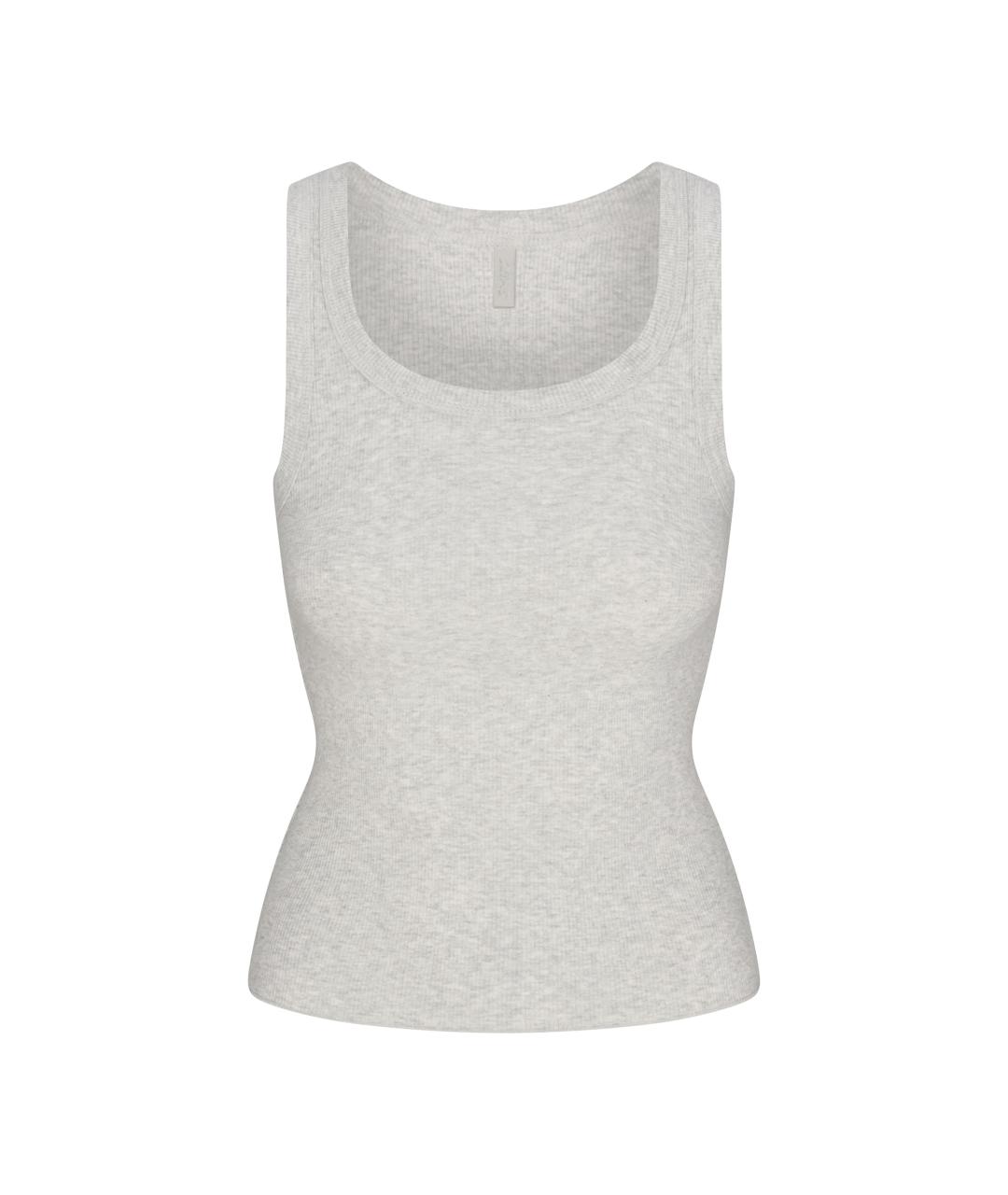 SKIMS Серая майка, фото 1