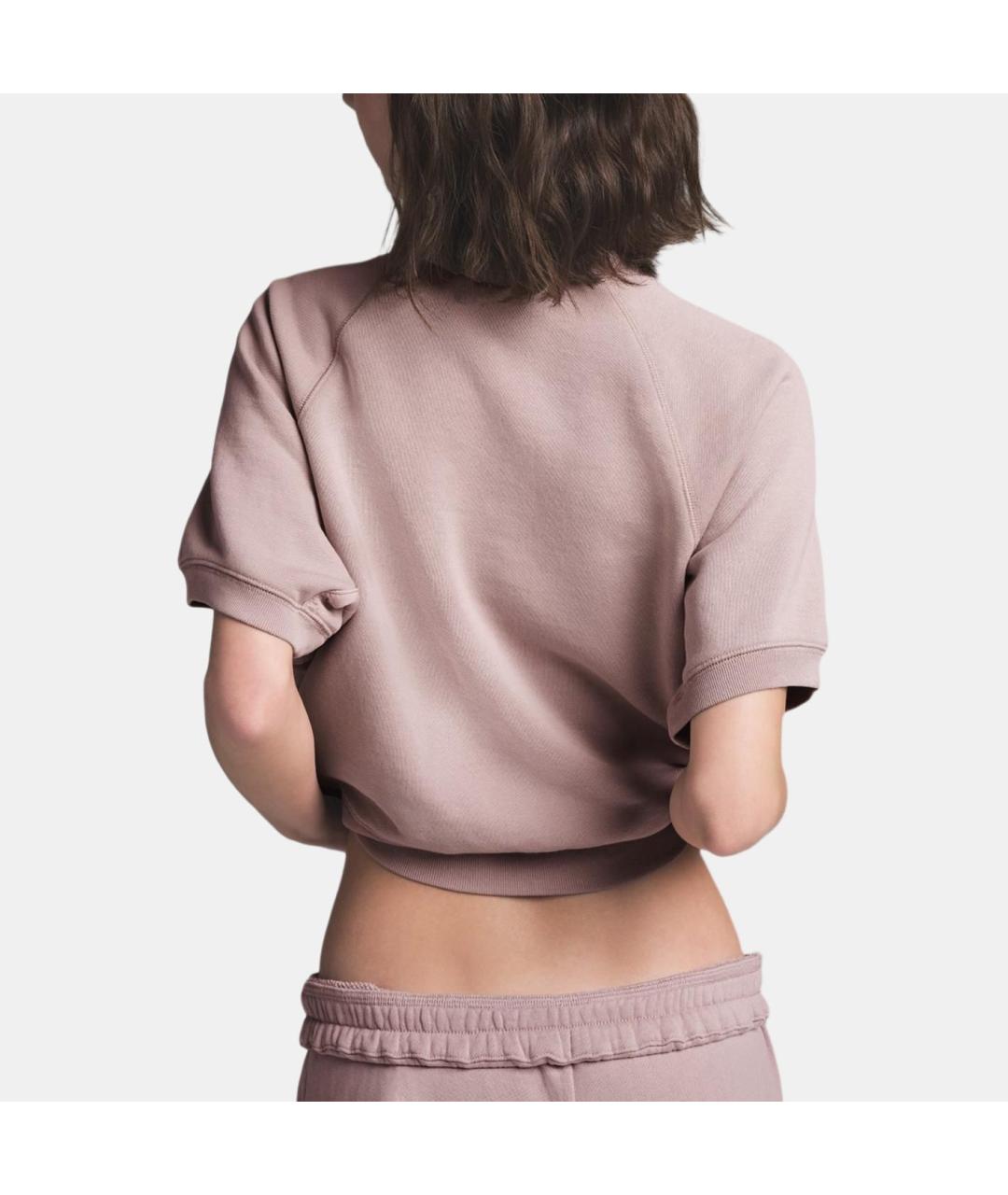 SKIMS Бежевая хлопковая футболка, фото 4