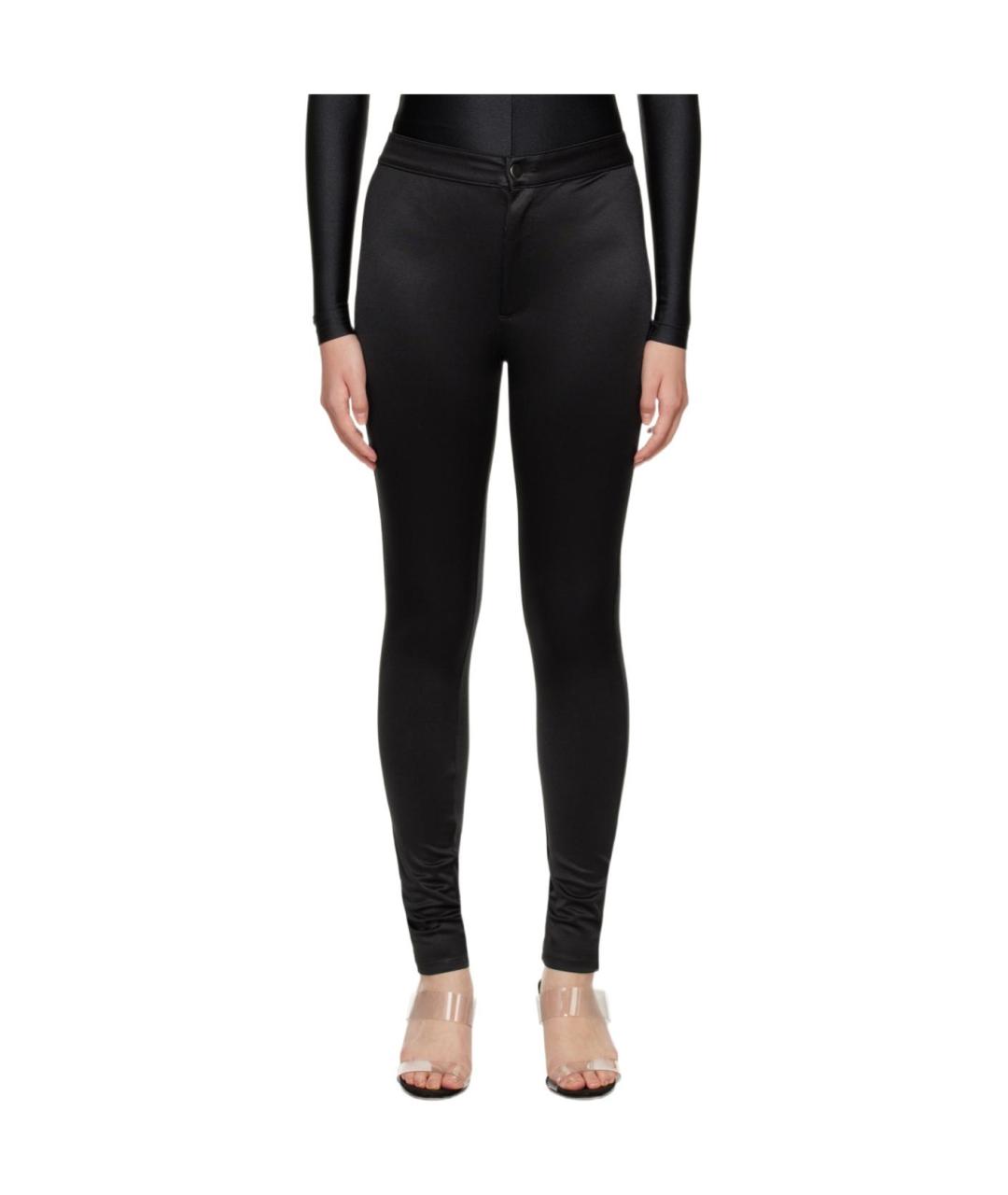 SKIMS Черные прямые брюки, фото 4