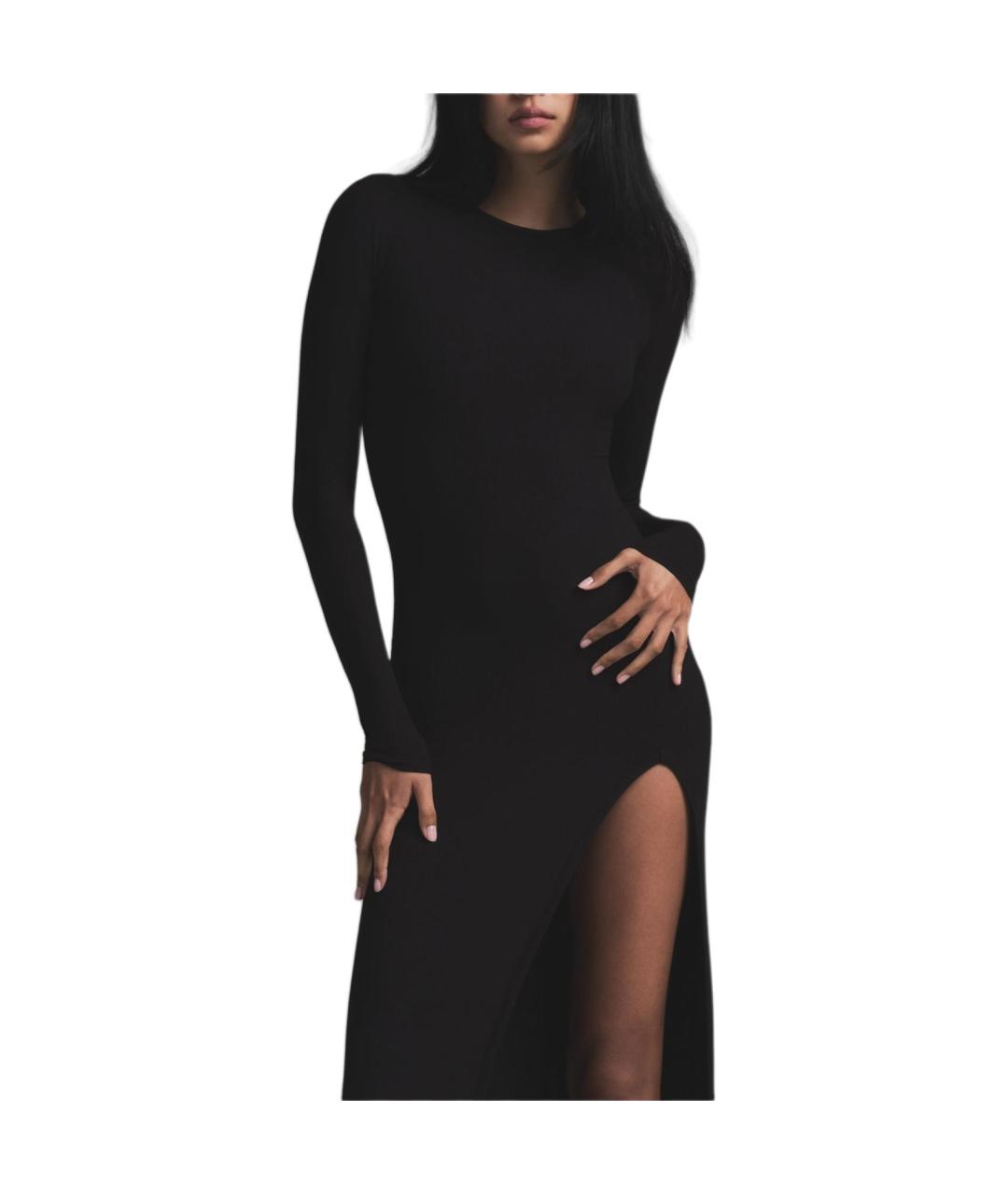 SKIMS Черное вечернее платье, фото 4