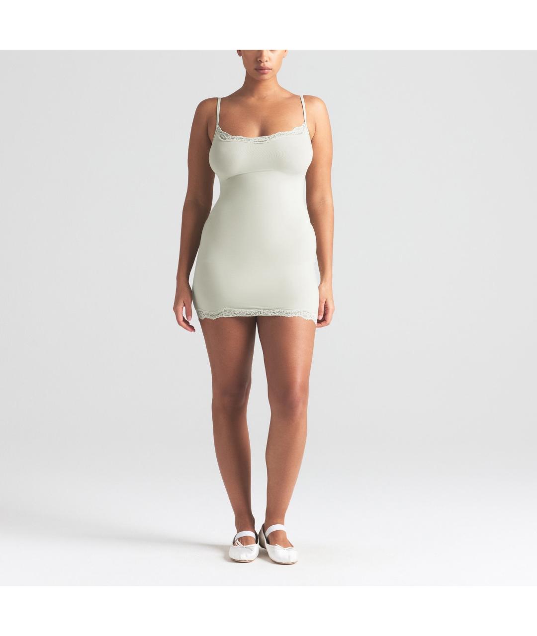 SKIMS Салатовыое вечернее платье, фото 3