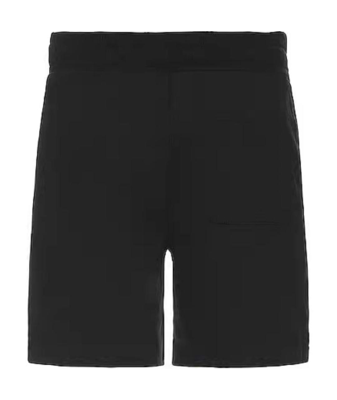 ALO YOGA Черные хлопковые шорты, фото 2