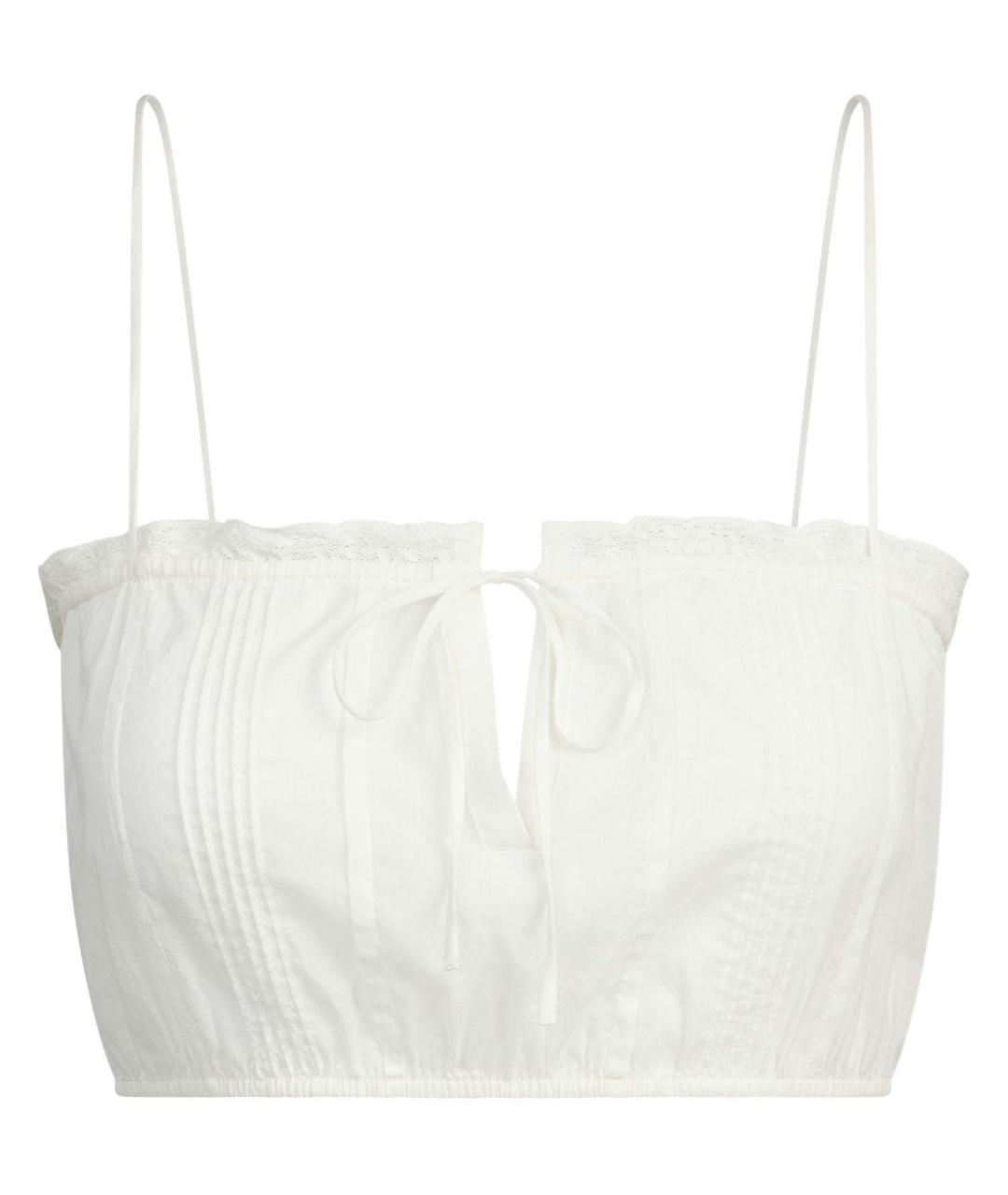 SKIMS Белая майка, фото 1