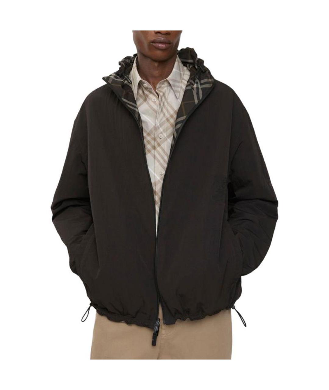 BURBERRY Коричневая куртка, фото 3