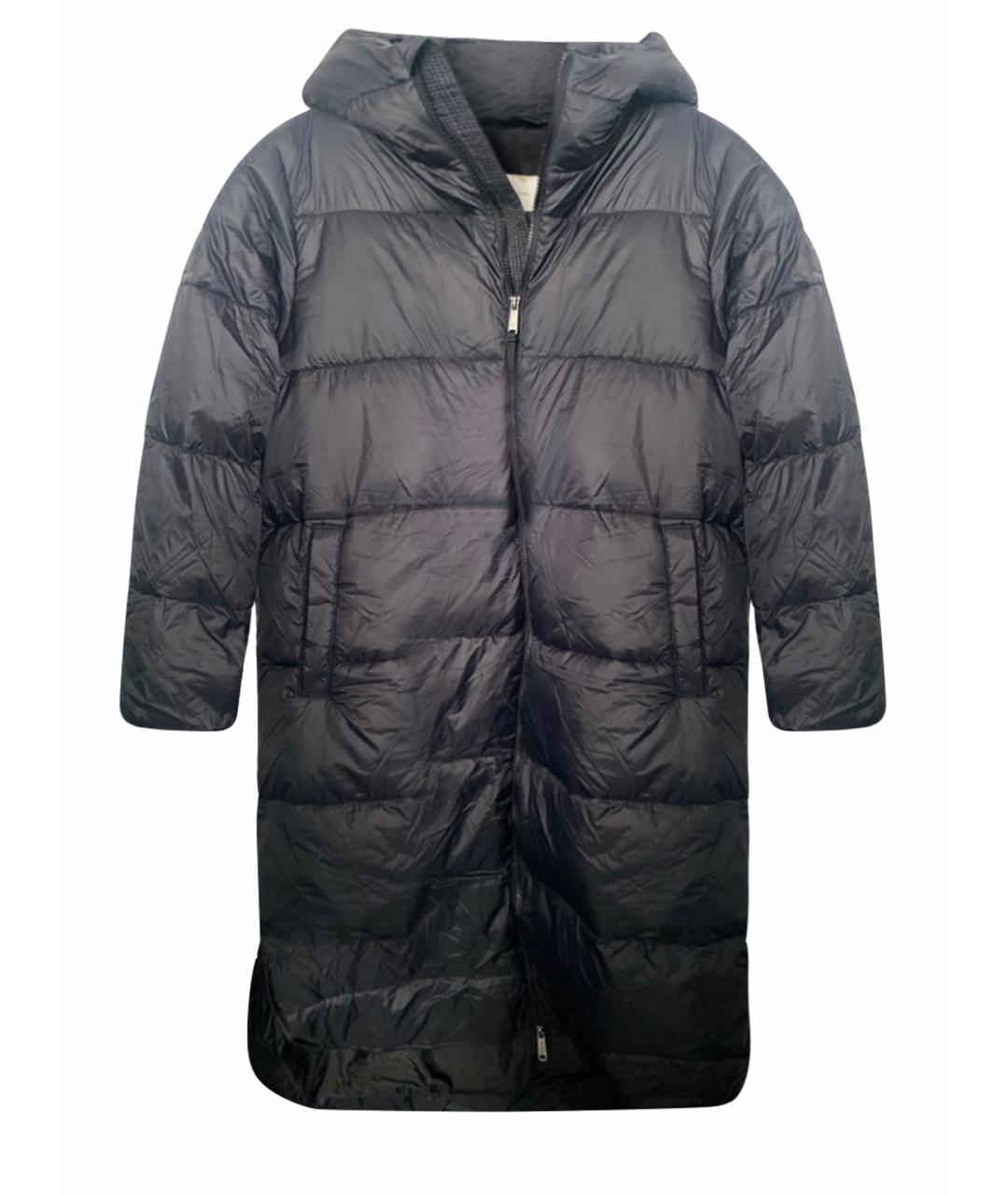 CALVIN KLEIN Черный полиэстеровый пуховик, фото 1