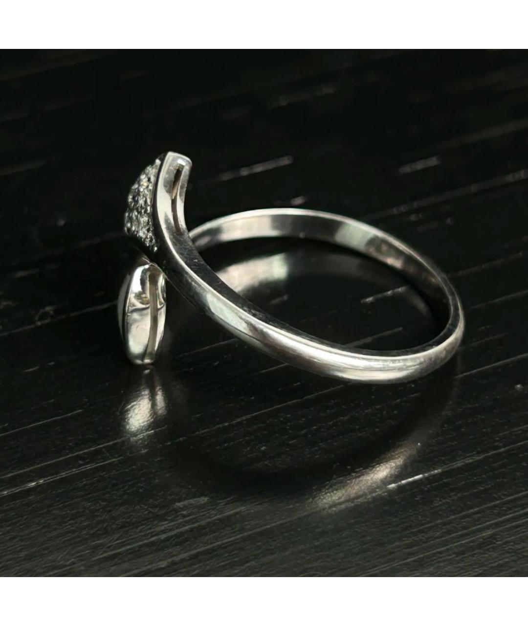 BVLGARI Серебряное кольцо из белого золота, фото 5