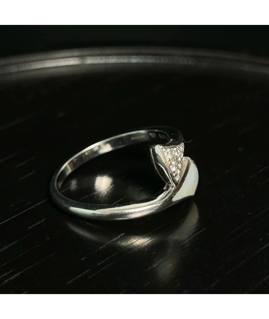 BVLGARI Серебряное кольцо из белого золота, фото 4
