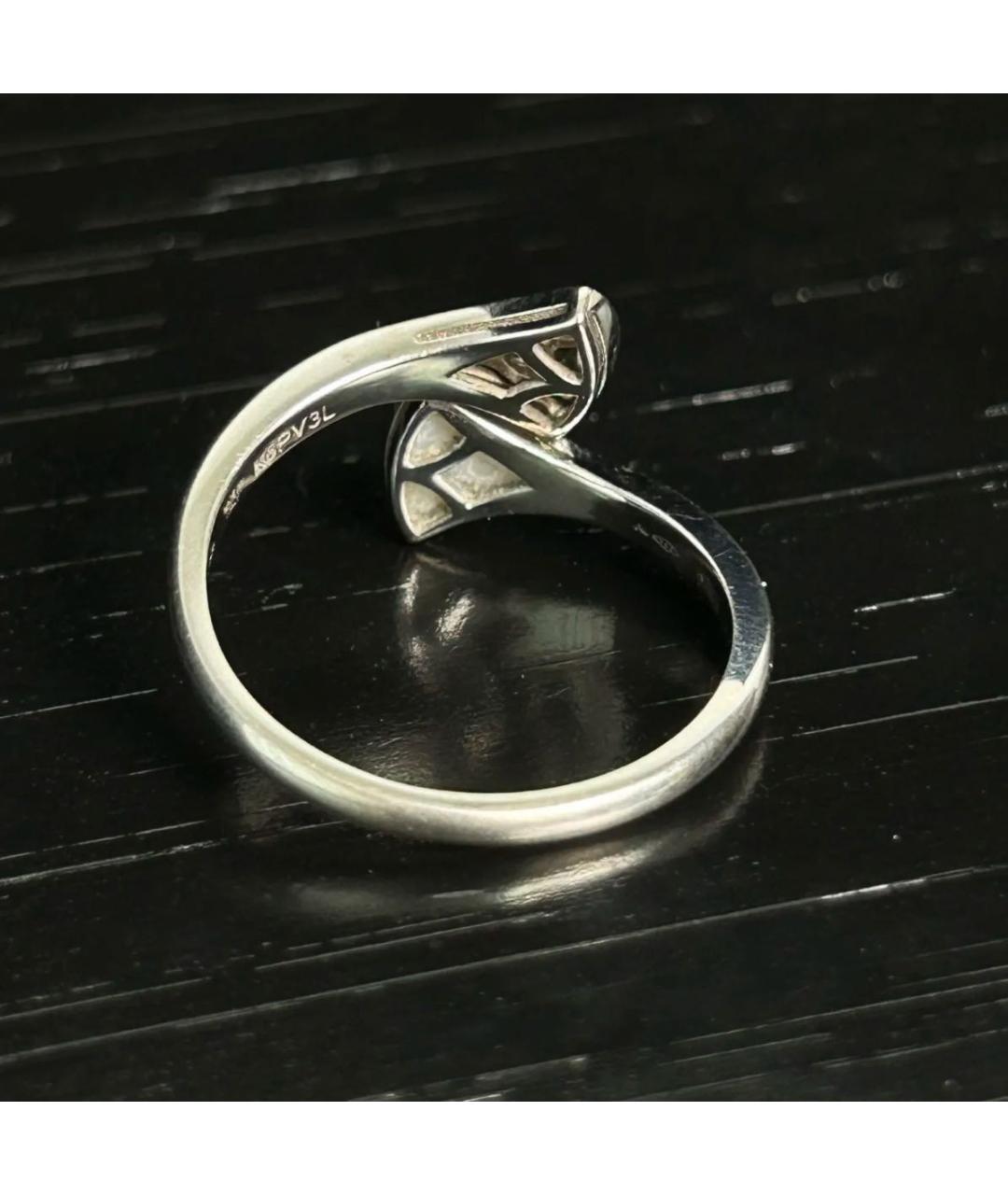 BVLGARI Серебряное кольцо из белого золота, фото 6