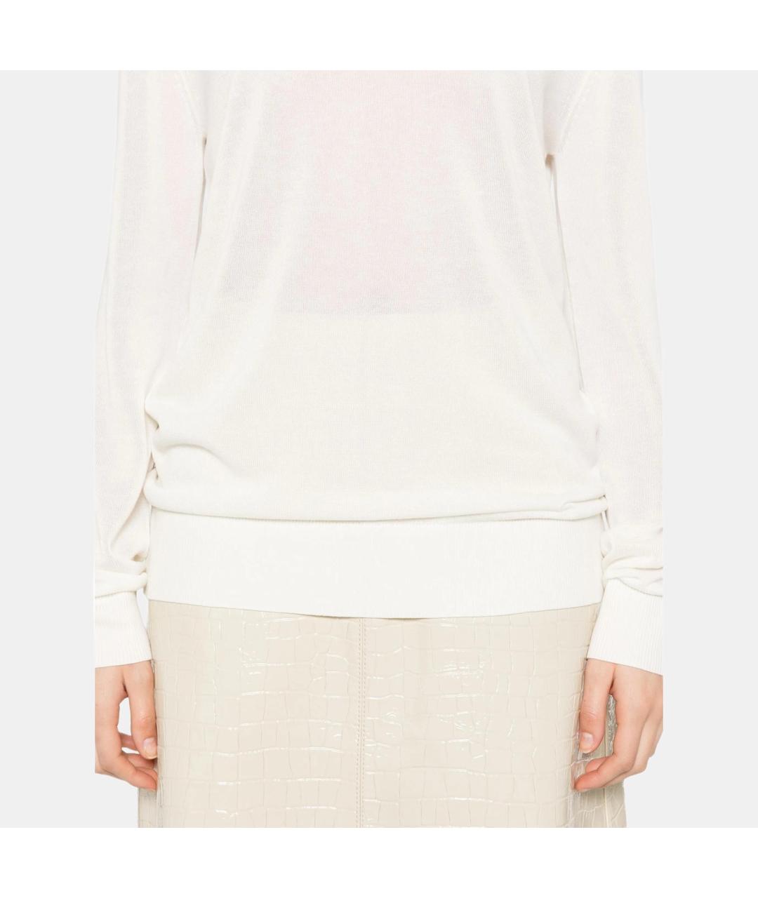 TOTEME Белый джемпер / свитер, фото 4