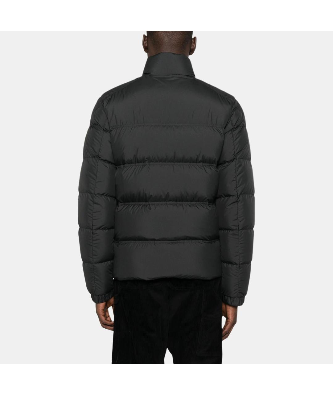MONCLER Черный пуховик, фото 3